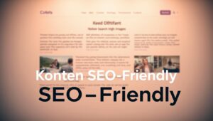 konten SEO-friendly